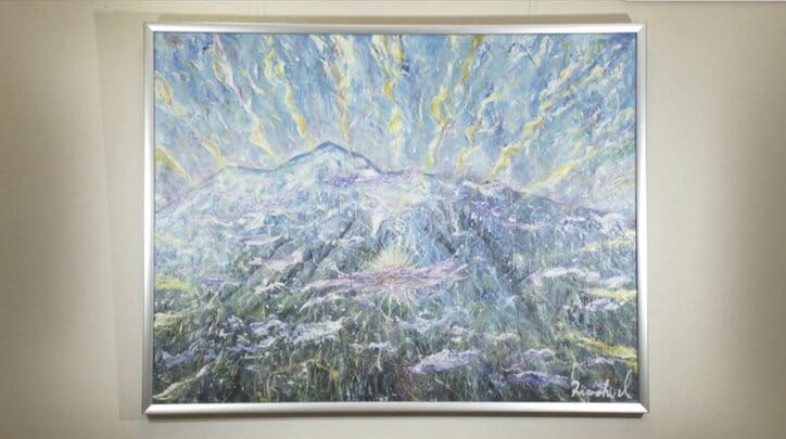 「私の命をつないでいって」がんと闘う画家・伊藤さんがキャンバスに込めた思いとは？