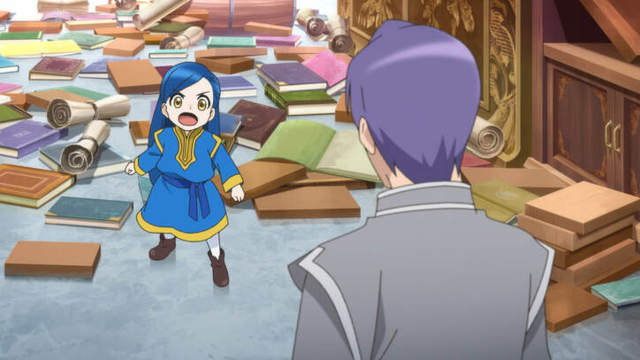 アニメ「本好きの下剋上」図書室が荒らされ茫然とするマイン…第23話先行カット＆あらすじ公開