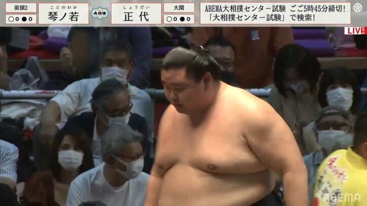 2場所連続優勝狙う横綱・照ノ富士が初日黒星　かど番大関・正代は琴ノ若に敗れ元若乃花苦言「これではどっちが大関か…」