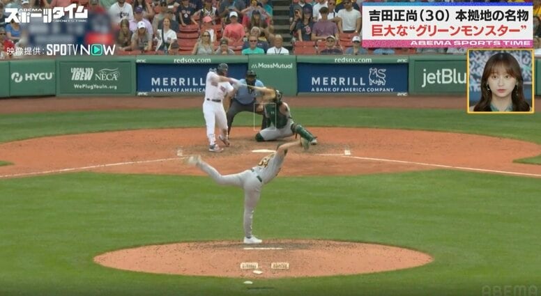 真似したいけど絶対できない！ “緑の怪物”も殺す吉田正尚のマッチョパワーを爆発させる「捻転打法」 バットのスイングスピードが爆速すぎる瞬間