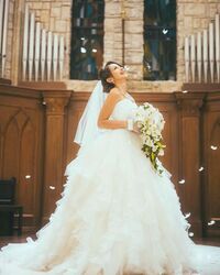 ゆきぽよ、純白のウエディングドレス姿に歓喜の声「もう可愛すぎて尊い」「素敵！凄くお綺麗」