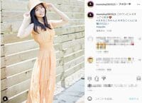 美人バレリーナ・ももは、美ウエスト際立つ爽やかショットにファン悶絶「可愛すぎ！」「とてつもなくいい写真」