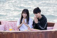 モテ男子・はるひと、人気女子・あやのと海の上で朝ごはん！