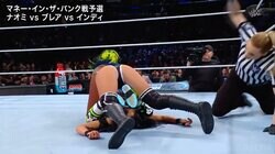 「何だこの技」「ケツ叩くなw」軟体女子レスラーが宿敵に“お仕置き”　変形フォールで“技あり勝利”もツッコミ殺到