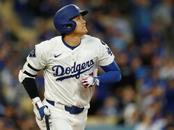 大谷翔平、今季3度目の3試合連続弾で投手大谷を“自援護”！年間56本ペース、リーグトップタイに並ぶ