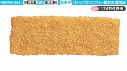 話題の「ビッグカツ」フリー素材を使った“斬新な活用法”に「特大ビッグカツも作り放題？！」「ちゃんと影も付いてて芸が細かい」と絶賛の嵐