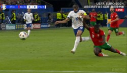 「スピード違反だろ！」エンバペの“仰天スーパーダッシュ”が話題沸騰！“EURO最高時速”を叩き出した驚愕シーン「もう陸上選手やん」「意味が分からん」「えぐすぎ」