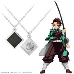 アニメ『鬼滅の刃』日輪刀モチーフのネックレス登場！炭治郎・善逸・伊之助・義勇・しのぶの5種類