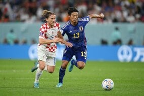 日本代表・守田英正「悔しいの一言で終わってしまった。まだやれると思わないといけない」ベスト8目前で惜敗