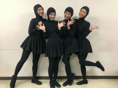 MAXメンバー全員で『モジモジくん』に扮装「感激だったんだ