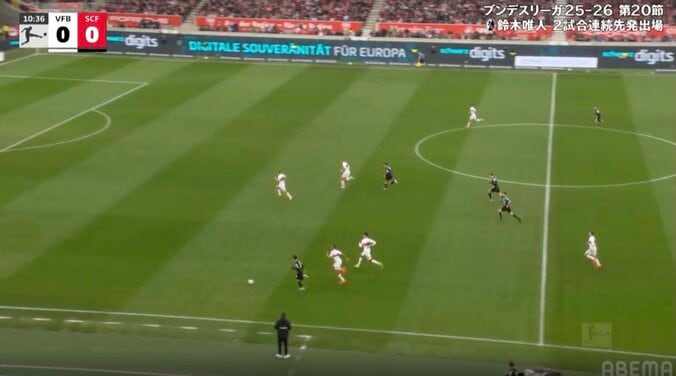 【写真・画像】ウソでしょ…！？ 佐野海舟に“混乱”「上手すぎやろ」守備陣を引き裂く→30メートル級の“ダイレクトワンタッチパス”「めっちゃ見えてる」　1枚目