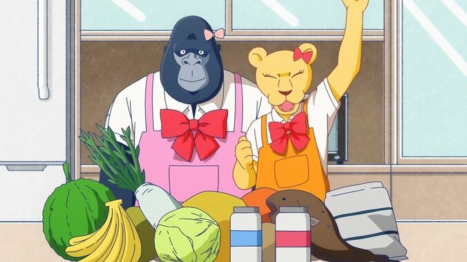 アニメ「アフリカのサラリーマン」楽しいBBQが殺傷ハムスターによって…第11話先行カット解禁 6枚目