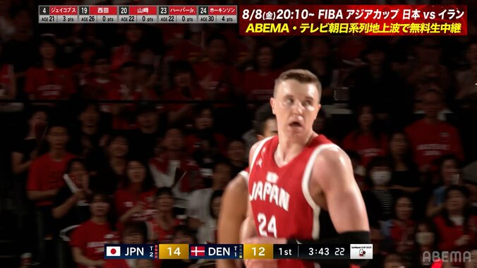 赤木剛憲かよ！ 日本の鬼神ホーキンソンの“豪快ゴリラダンク”にアリーナ熱狂「エグいの決まった！」「超胸熱」“サンロッカーズ・コンビ”で完璧連携の瞬間 3枚目