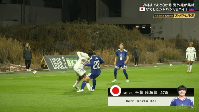 「レッドカードやろ」なでしこMF、足裏で“踏みつけ”被害…「VARないの？」「酷いな」危険行為と判定にファン怒り 2枚目