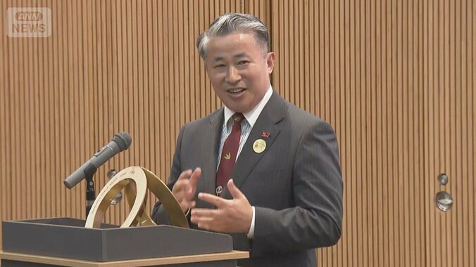 大阪府議会が中国総領事に謝罪求める決議可決　中国大使館は石破前総理の発言を投稿 1枚目