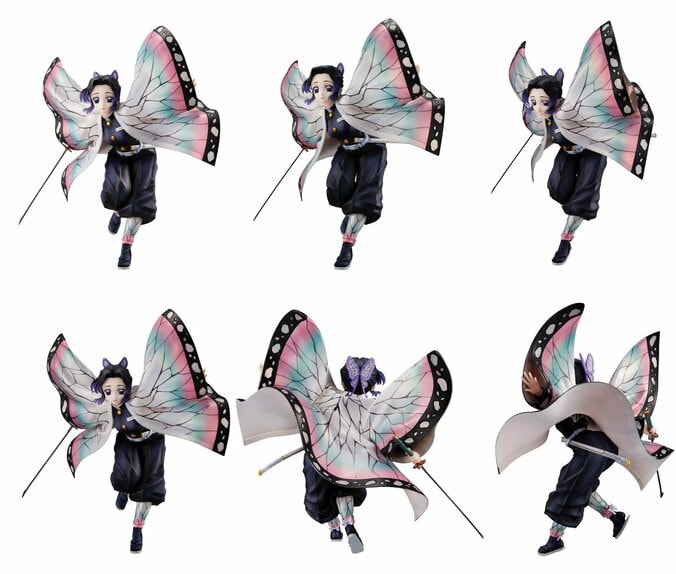 空中から舞い降りた造形美！アニメ「鬼滅の刃」胡蝶しのぶの完成品フィギュア登場 2枚目