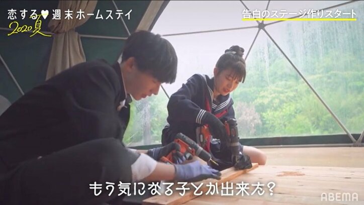 ここ＆とらいの恋が動き出す？お互いに意識し照れまくり『恋ステ』#1