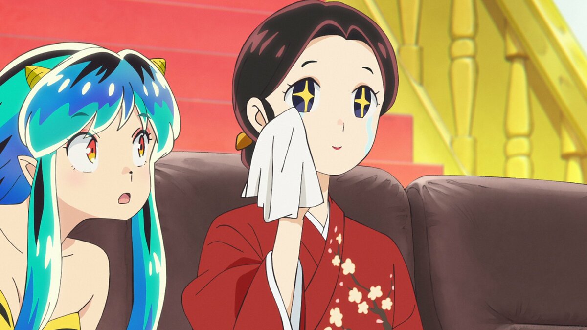 アニメ「うる星やつら」第37話、水乃小路母（CV：三石琴乃）の“過激な 
