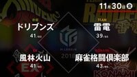 大和証券 Mリーグ ドリブンズvs風林火山vs麻雀格闘倶楽部vs雷電 | 無料のインターネットテレビは【AbemaTV(アベマTV)】