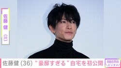 「めっちゃ大豪邸でビックリ」佐藤健（36）、“広すぎる”自宅を初公開し反響「すごすぎてため息しか出ない」