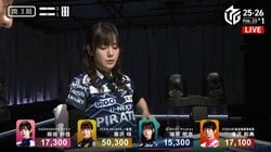 全雀士を悩ませる“西ヨーロッパ”美人ママ雀士も頭ポリポリのお悩みポーズ「明奈可愛すぎ問題」／麻雀・Mリーグ