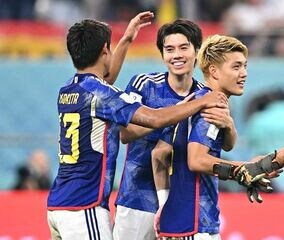 「死の組を制圧！最大のダークホースが誕生」スペイン撃破の森保Jに中国メディア驚嘆！「８強進出という目標は傲慢で、冗談かと言われたが…」【W杯】