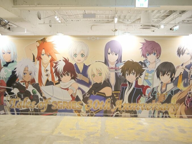 【写真・画像】『テイルズ オブ』シリーズ30年の歩みを振り返る展示の数々!「TALES OF 30th MUSEUM」会場レポート 2枚目