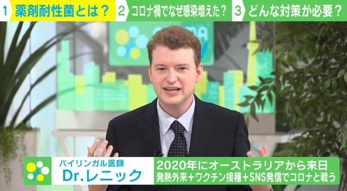 「今の人類の“最強の武器”にも耐性を持ってしまいお手上げ状態」コロナで増加した「薬剤耐性菌」医師が明かす“最初のパンデミック” 2枚目