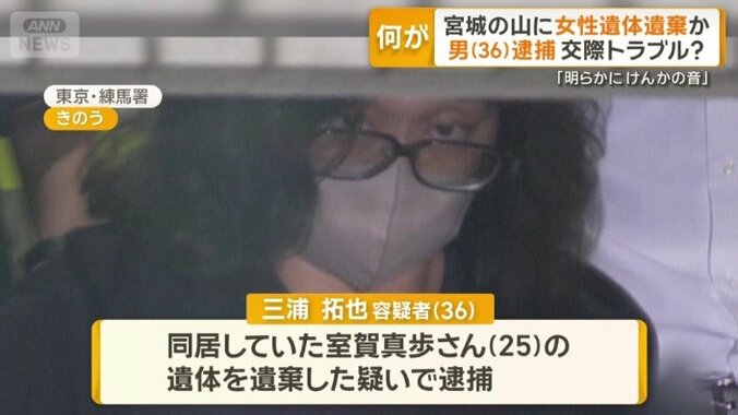 バー経営者の三浦拓也容疑者（36）
