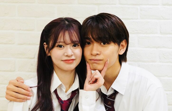 【写真・画像】カップルとしての目標は「結婚です!」全力変顔がバズった『女子高生ミスコン2023』グランプリ・りあ(米澤りあ)、イケメン年上男子・せな(黒木聖那)と相性ピッタリ!『今日好き』夏休み編2024カップルインタビュー 6枚目