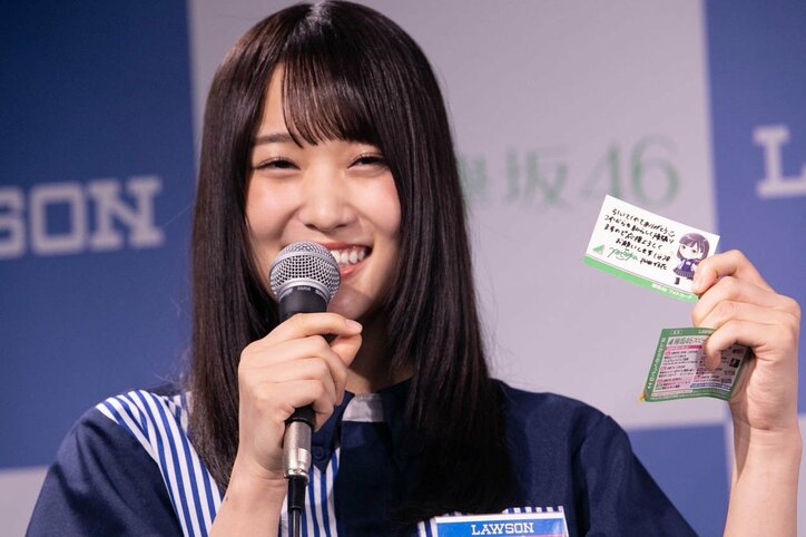 大阪出身けやき坂46小坂菜緒、馴染み深い制服着用に喜び「バイトするならローソンさん」