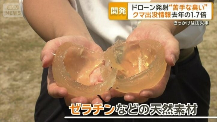ゼラチンなどの天然素材