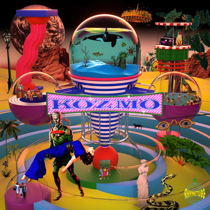 プロデューサーRhymeTubeによる1st フルアルバム『KOZMO』が 本日1月26日リリース。SALU、Jinmenusagi、week dudus、Wez Atlas等が参加。