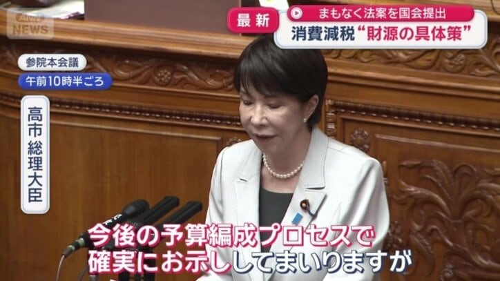 「今後の予算編成プロセスで確実に示す」