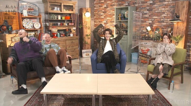 貴島明日香、久保田悠来と熱烈キス！「口でいいじゃん」新婚旅行の夜に大胆おねだり…スタジオ大興奮『私たち結婚しました4』第8話