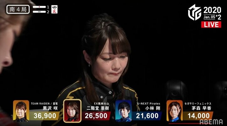 鳴かないのが私なの 黒沢咲「まくられたらごめんなさい!」と我が道貫き5勝目/麻雀・Mリーグ