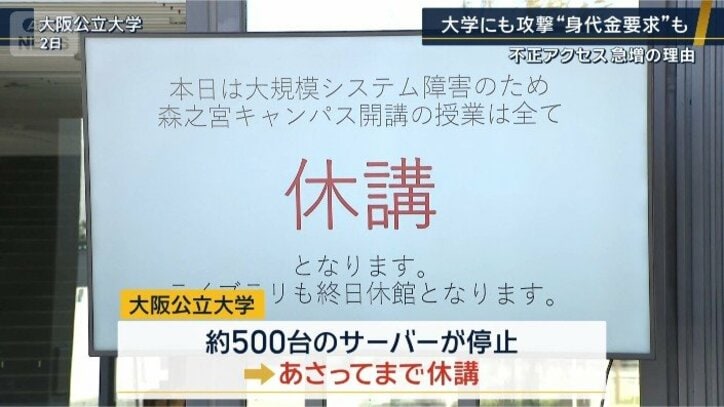 大阪公立大学 休講