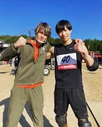 才川コージ、SASUKEでの梶原颯との２ショットを公開「いつか一緒にファイナル行くぞ！」