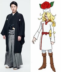 尾上松也がプリキュアに参戦! バラのトックをかぶった謎のパティシエ役に