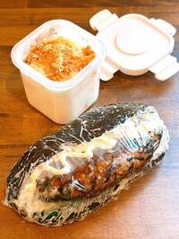 みきママ『豆腐ひじきつくねおにぎり弁当です〜!!』