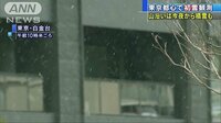社会ニュース - 東京都心で初雪　関東山沿いでは積雪の恐れ | 動画視聴は【Abemaビデオ(AbemaTV)】