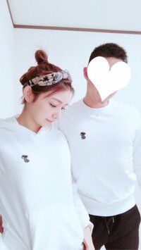 後藤真希『KAWSコラボスウェット』