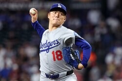 山本由伸、地区優勝かかる重要一戦で6回無失点の圧巻投球！ 大谷翔平54号など大量援護もらい12勝目…メジャー2年目でシーズン200奪三振に初到達