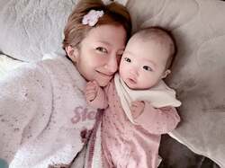 辻希美、次女・夢空ちゃんとぴったり頬よせる2ショット披露