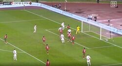 なんでお前がいるんだよ！ 予測不能の“衝撃ゴール”「見えなかった」 “魔改造”のクロアチア代表DFが強烈シュート炸裂！「シティペップのおかげ」