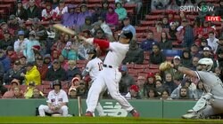 吉田正尚に打たれて投手がっかりの瞬間　3安打猛打賞はお手本のような綺麗なセンター返しから始まった！