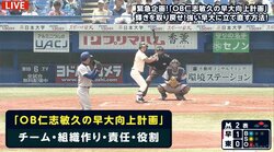 早大OB仁志敏久氏が母校に喝！東大に連日苦戦し「早稲田の方が何をしたいのか見えない」