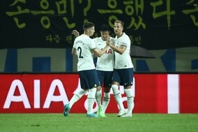 ソン・フンミンが母国で2ゴール！トッテナムが6発大勝…Kリーグ選抜の天野純はFKを沈める