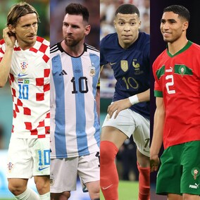 【W杯】ベスト４、出揃う！ 伏兵モロッコは前回王者フランスと激突、アルゼンチンはクロアチアに借りを返せるか