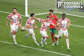 完璧！ クロアチア代表のゴールが凄い！ モロッコ代表を翻弄した華麗なセットプレー